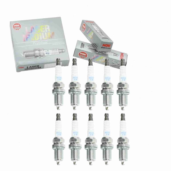 10 pc NGK 6741 Laser Iridium Spark Plugs for 09482-00548 1765272 3172 3403 3418 4504 4702 9603 9604 9607 98079-56A7S FR7DII33X FR7KII33X FR7LII33X IK20TT MD372588 PK20PR-L13 PK20TT SK20PR-A11