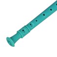 thumbnail image 3 of ABS Recorders Musical Instrument Tool Long Clarinet Portable Atmosphere Props Kids Flute for Student Beginner Toddlers Children Green Grass, 3 of 9