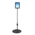 thumbnail image 2 of Audio2000's AST4702 Tablet Rotating Floor Stand with Round Base for iPad and iPad Mini, 2 of 3