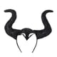 thumbnail image 3 of Diadema con cuernos de diablo para Halloween, disfraz de cosplay, juguete de imitación Lazo negro, 3 of 7