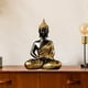thumbnail image 5 of Estatua de Buda de resina, estatua de Buda tailandés, escultura de resina, adornos ales, decoración de Feng Shui, coleccionable 19.5x10.5x27.5cm Soledad Estatua de Buda tailandés, 5 of 10