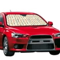thumbnail image 2 of Kdxio Vintage Keys1 Print Front Windshield Sun Shade,Folding Auto Sunshade for Car Truck SUV-Medium, 2 of 5