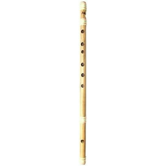 23 INCH SCALE A sharp BAMBOO WIND FLUTE CAPTIVATING MUSICAL INSTRUMENT WITH COVER