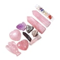 thumbnail image 1 of Mineral y Set para Recuerdos de Fiesta Infantil Juguete Educativo Set de Educación Mineral para Niños Cristal rosa, 1 of 9