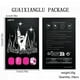 thumbnail image 4 of Uñas Cortas Brillantes Cuadradas San Valentin Fucsia Corazon Purpurina 24 Piezas Ponibles, 4 of 8