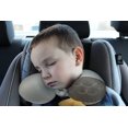 thumbnail image 4 of Almohada para el cuello ZHAOCHENG para niños en avión coche tren espuma viscoelástica azul 30*30 cm, 4 of 5