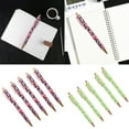 thumbnail image 2 of ZPAQI 5Pcs Retractable Ballpoint Pen with Pen Clip, Leopard Print Ballpoint Pen, 2 of 21