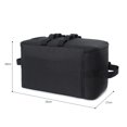 thumbnail image 1 of Sac de Rangement de Camping Multifonctionnel Sac de Rangement d'Outils de Plein Air Sac de Vaisselle de Camping Pliable Lampe de Voyage Sac Repas 012 Sac Noir, 1 of 6