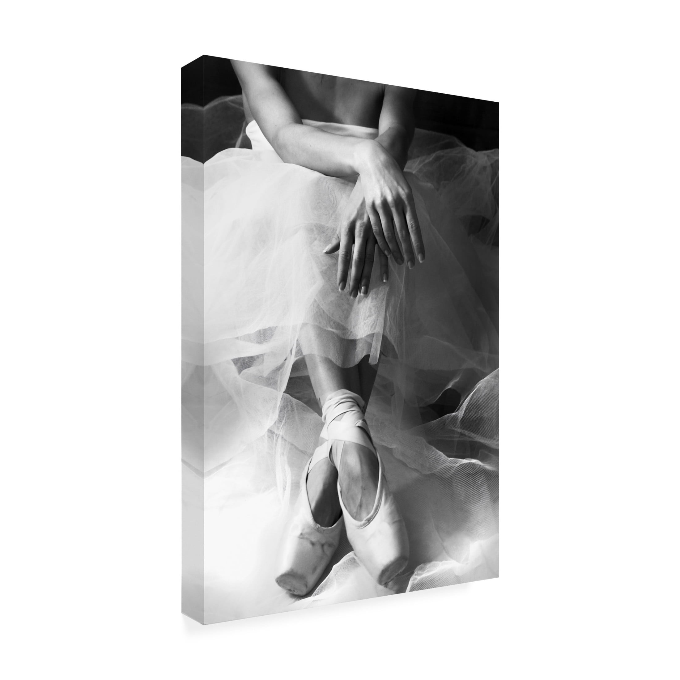 Canvas Wall Art - Roberta Nozza 'LAttesa' Wall Art for Living Room, Bedroom, or Office D?cor by Trademark Fine Art - 30 x 47 Inches