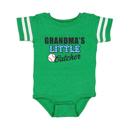 

Inktastic Baseball Grandmas Little Catcher Gift Baby Boy Bodysuit