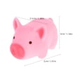 thumbnail image 3 of 20 adorables juguetes de cerdo chirriantes, divertidos juguetes sensoriales para aliviar la ansiedad (rosa), 3 of 7
