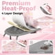 thumbnail image 4 of Tabla de planchar APEXCHASER pequeña con soporte para plancha rosa, 4 of 9