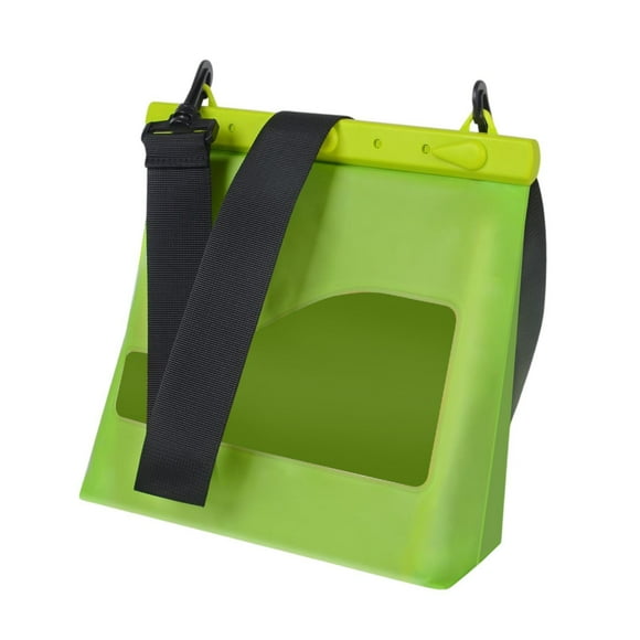Funda impermeable para teléfono, almacenamiento en seco, ligera y portátil para verano, para pasaporte Verde