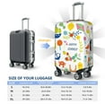 thumbnail image 6 of Haiem Summer Animal Luggage Cover,Durable, Washable Suitcase Protector With Anti-Scratch Technology - Keep Your Luggage Looking New X-Large, 6 of 9