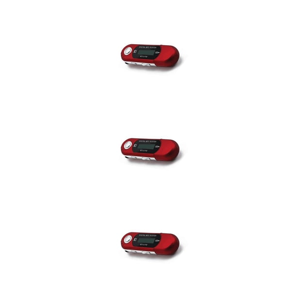 Inteprter Mini reproductor MP3 compatible con tarjeta TF de 32G, unidad Flash USB 2,0, reproductor de música LCD, apagado automático, Control Type3 NO3