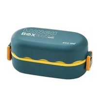 Moocorvic Bento Lunch Box for Insulated Food Storage with Compartment, Leakpoof Lunch Containers for Adults ,Blue