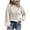 Beige, variant on Lilgiuy Women Solid Color Long Sleeve Pullove Round-Neck Casual Sweater Tops,Wine,4 Fall Clothes for 2022 Spring Winter