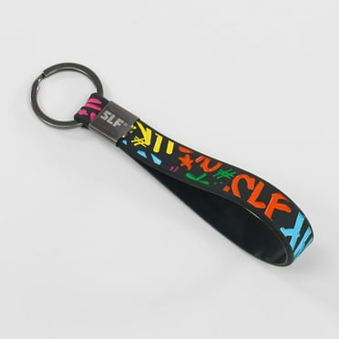 SLF Vivid Pattern Silicone Keychain