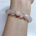 thumbnail image 5 of Handmade Natural Amethyst Bracelet for Women - Stone Beaded Stretch 10mm Bracelet - Gemstone Round Beads Crystal Bracelet for Women, 5 of 10