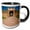Black/White, variant on 3drose, Maryland, Baltimore, Arched Entrance, Fort Mchenry - Us21 Bbr0001 - Brent Bergherm, 11oz Mug