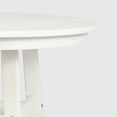 thumbnail image 6 of WestinTrends Malibu 5-Piece HDPE Outdoor Patio Dining Bar Bistro Table Set with Bar Stools, White, 6 of 10