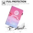 thumbnail image 5 of Dteck Flip Case for Samsung Galaxy Tab A7 Lite 8.7-inch 2021 Tablet models SM-T220 / T225, Cute Pattern PU Leather Folio Case Multi-angle Stand Cover with Card Slots,15 Red Moon, 5 of 5