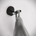 thumbnail image 2 of Verre Acrylic Robe Hook in Matte Black, 2 of 4