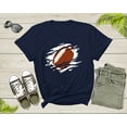 thumbnail image 3 of Cool Football Ball Silhouette Football Sports Team Games T-Shirt American Football Lover Gift T Shirt for Men Women Kids Boys Girls, 3 of 8