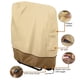 thumbnail image 2 of Fundas plegables para sillas de gravedad cero para exteriores, funda reclinable duradera de gran tamaño mejorada, Oxford 420D, impermeable, resistente a los rayos UV, playas de césped (beige, 2 of 5