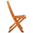 thumbnail image 3 of vidaXL 3 Piece Folding Outdoor Dining Set Solid Eucalyptus Wood, 3 of 5