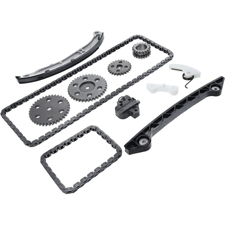 A-Premium Set of 11PCS Engine Timing Chain Kit W/Guide