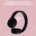 thumbnail image 3 of Mikilon Headphones, Bluetooth Headphones Over-Ear, Wireless Headphones With Microphone, HiFi Stereo Foldable Lightweight Headset For Cellphone & PC, 3 of 8