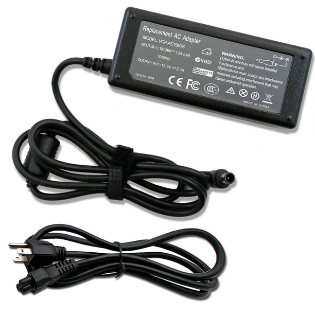 45w Ac Adapter Charger Power Supply Cord For Sony Vaio Fit 14a Svf14n13cxb Svf14n13clb 15a Svf15n1acgb Flip Pc Vgp Ac19v67 Vgp Ac19v75 Vgp Ac19v76 Adp 45ce B Walmart Com Walmart Com