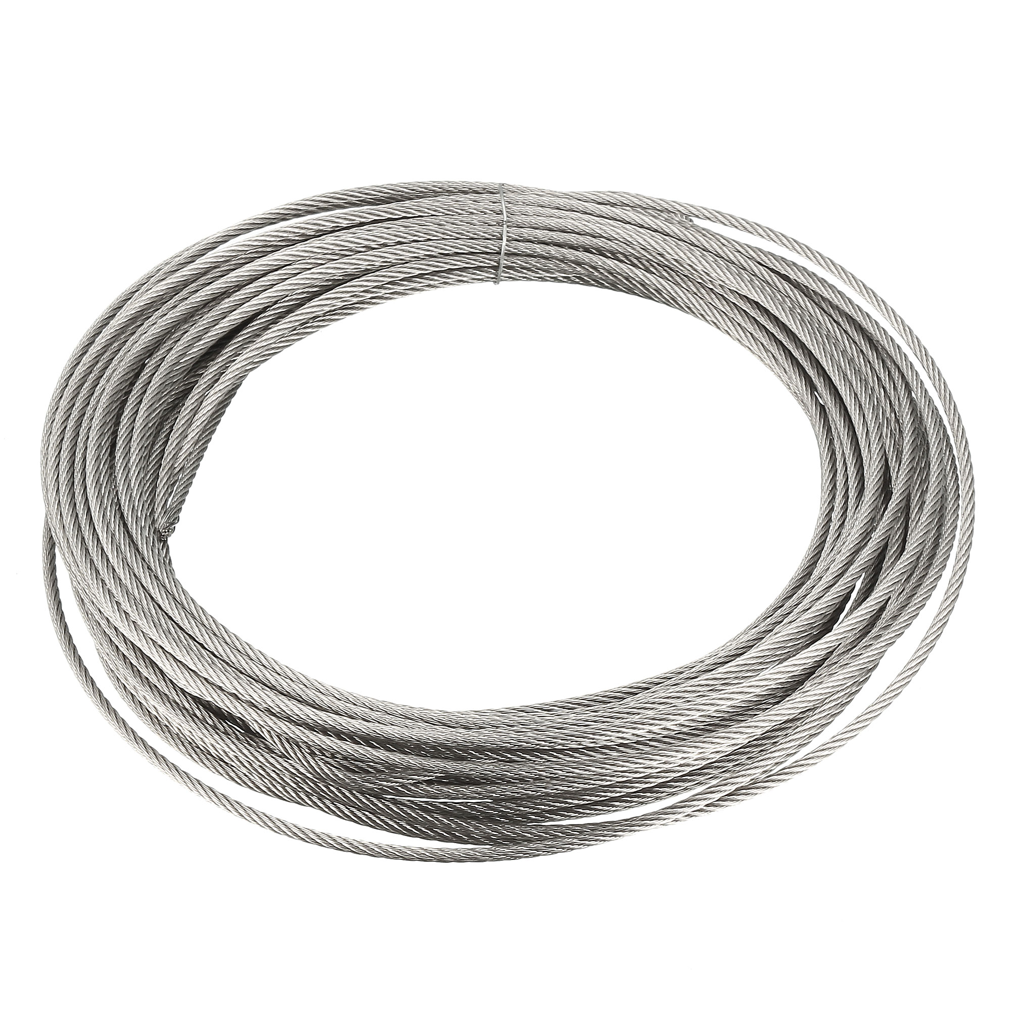 Stainless Steel Wire Rope Cable 1.5mm 0.06 inch Dia 32.8ft 10m Length