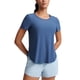 thumbnail image 1 of Camiseta de entrenamiento CRZ YOGA Cloudweight para mujer Pitch Blue, 1 of 5
