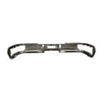 thumbnail image 2 of 2019 2020 2021 GMC Sierra 1500 Rear Bumper Impact Face Bar (with Single Exhaust, without Blind Spot Module. Chrome.), 2 of 3