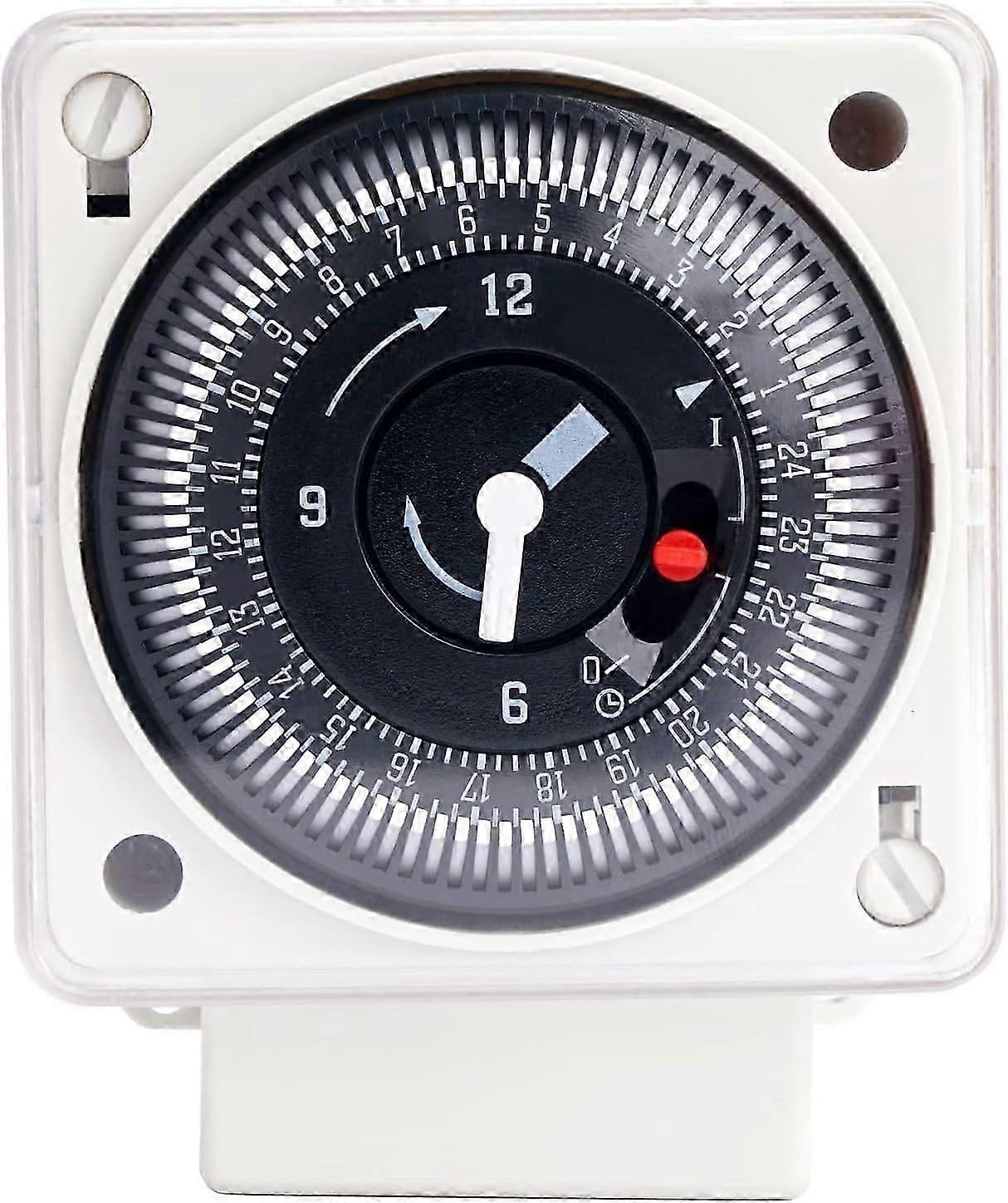 Mechanical Timer, 220-240V 16A, 24 Hours, Analog Daily, Universal ...