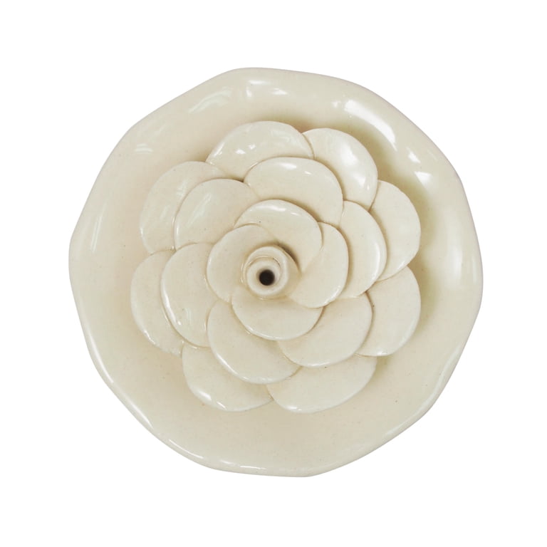 Better Homes & Gardens Ceramic Flower Incense Burner 3-Pack photo 3