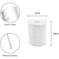 thumbnail image 2 of HLONK - 2mm x 100 yards Satin Rattail Cord Shamballa Nylon Macrame Kumihimo string, 2 of 2