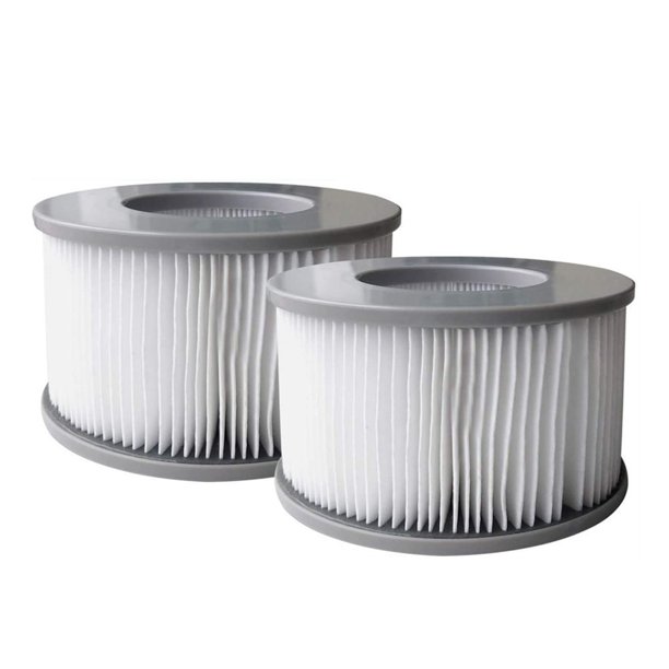 2 filtros de bañera de hidromasaje para piscinas inflables, bomba de cartucho de filtro de versión mejorada apta para todos los jacuzzis actuales