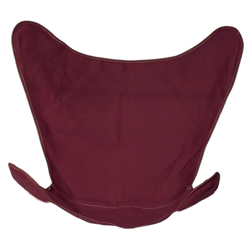 Replacement Cover for Butterfly Chair - Burgundy