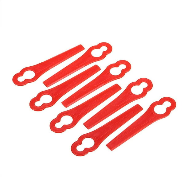 4uds. Hoja de corte de hierba de plástico L83 cuchillas de corte para cortacésped inalámbrico 20 piezas