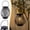Black, variant on NWOKYZGH 1Pc Solar Lights Outdoor Waterproof Hanging Solar Lantern Garden Decor, Hanging Outdoor Lanterns Led Lights for Outside Porch Patio Yard Balcony Pathway