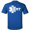 thumbnail image 3 of Fair Game Star of Life EMT T-Shirt Emergency Medical Technician-Royal-3x, 3 of 5