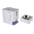 thumbnail image 3 of Pet Feeder with Food Bowl, Automatic Cat Food Dispenser Multifunctional Pet Treat Storage Container with Transparent Window for Indoor Outdoor Cats Dogs, 3 of 7