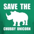 thumbnail image 3 of CafePress - Chubby Unicorn Rhino T Shirt - Men's Classic Graphic Cotton T-Shirt, 3 of 4