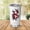 Flower and B 1_02, variant on Custom 20oz Tumbler Featuring Initial 'M' and Elegant Floral Artwork, Stainless Steel Insulated Coffee Mug, Personalized Travel Cup, Birthday, Wedding, Mom