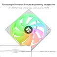 thumbnail image 3 of Ventilador para CPU Thermalright TL-C12CW-S X3 120 mm ARGB 1550 RPM, 3 of 9