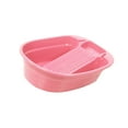 thumbnail image 2 of veasfak Hand Wash Basin Laundry Wash Tub with Washboard Non Slip Washing Clothes Laundry pink, 2 of 9