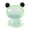 Green, variant on Heqing Boutique 2026 New 20Pcs Resin Frogs Figurines Miniature Frog Figurines Garden Tiny Luminous Frogs Ornaments